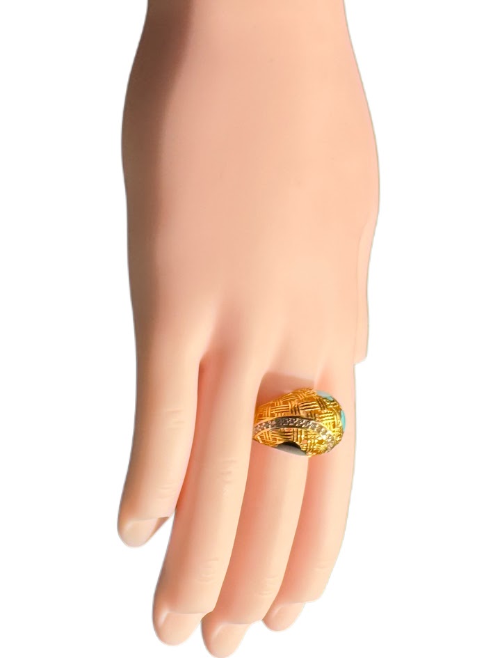 21K Gold Ring 5.12g