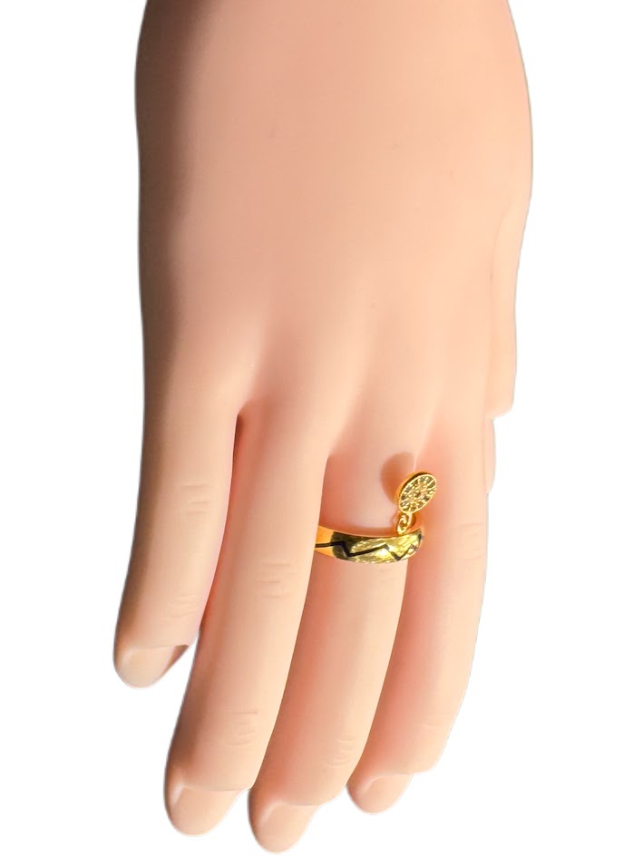 21K Gold Ring 3.46g