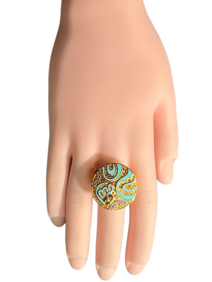 21K Gold Ring 6.34g