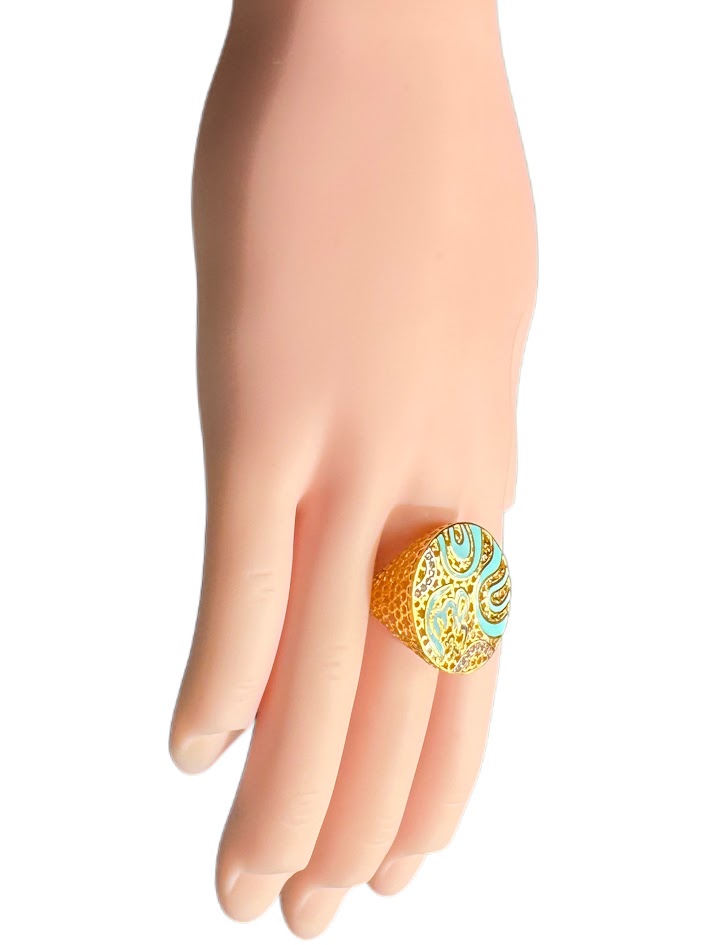 21K Gold Ring 6.34g