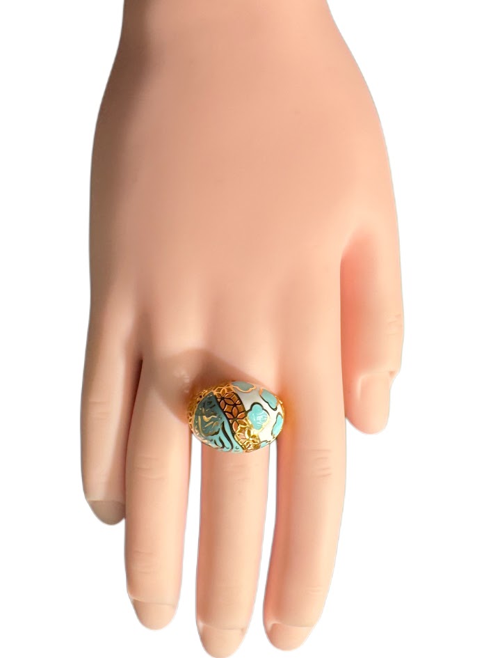 21K Gold Ring 4.65g