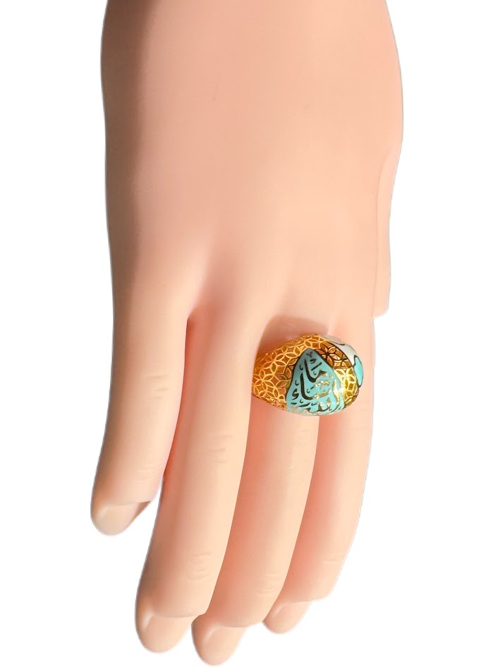 21K Gold Ring 4.65g
