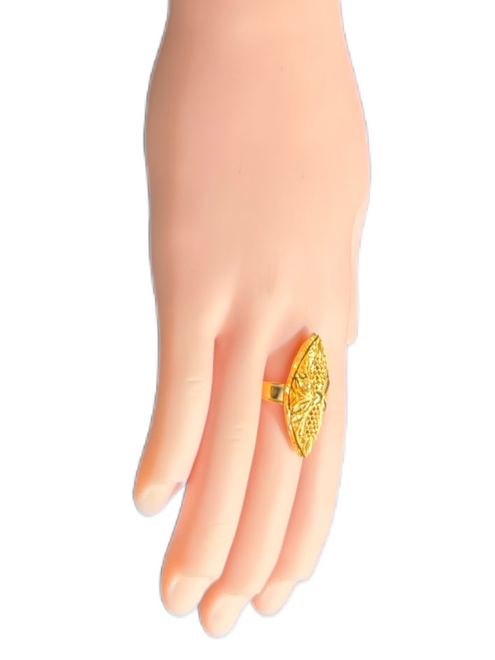22K Gold Ring 3.29g