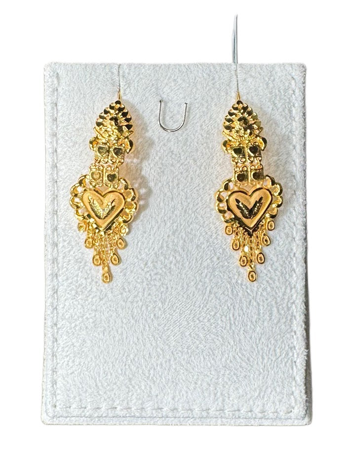 22K Gold Earrings 5.15g