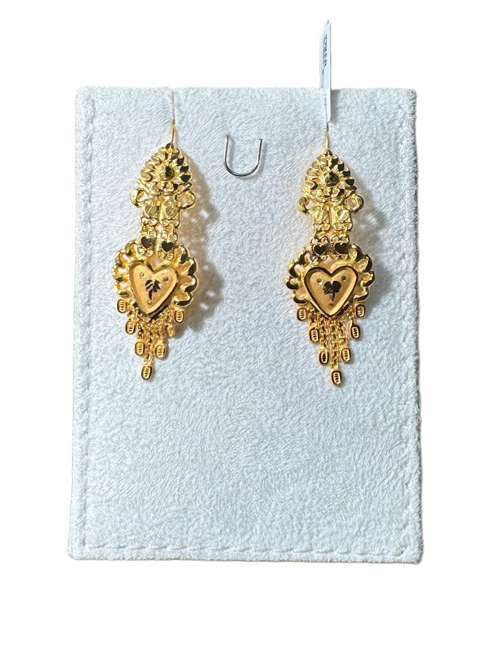 22K Gold Earrings 5.24g