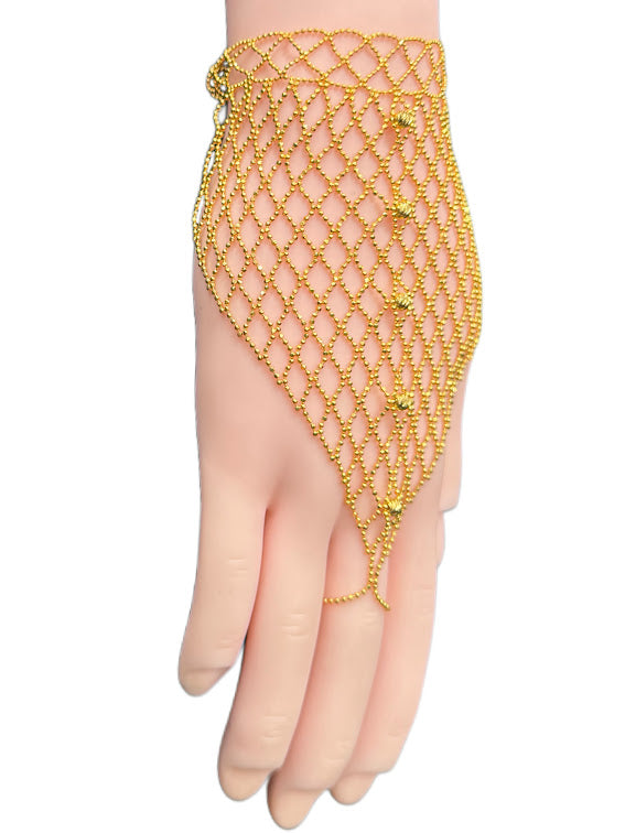 21K Gold Ring & Bracelet 21.25g