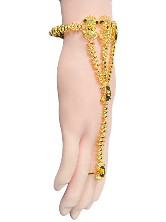 22K Gold Ring & Bracelet 19.52g