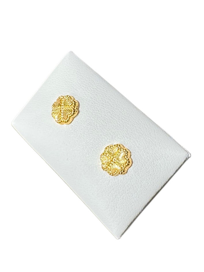 22K Gold Earrings 0.3g