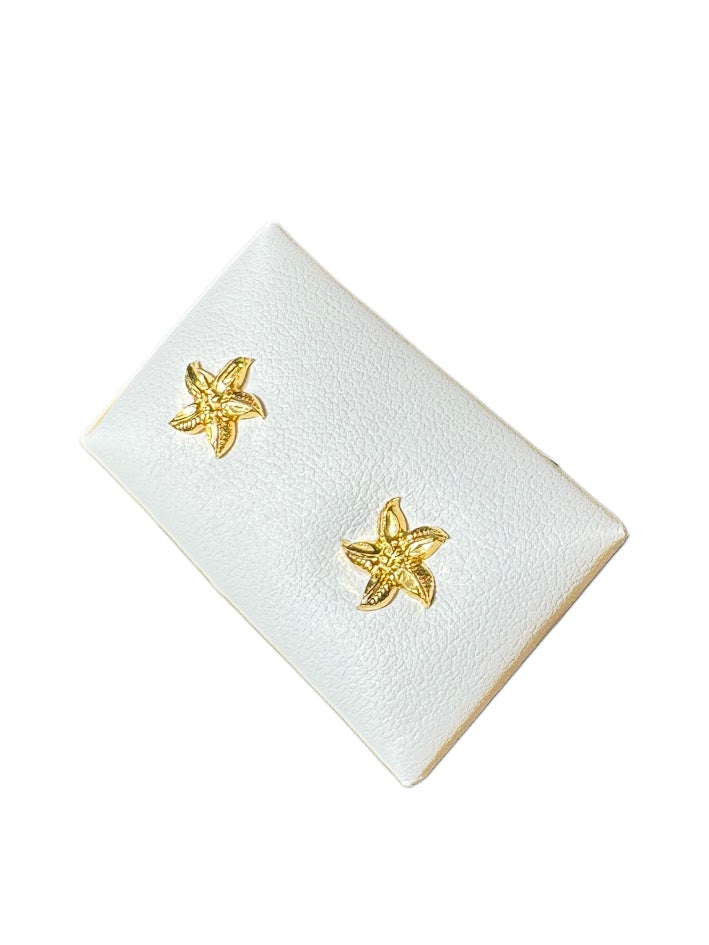 22K Gold Earrings 0.3g