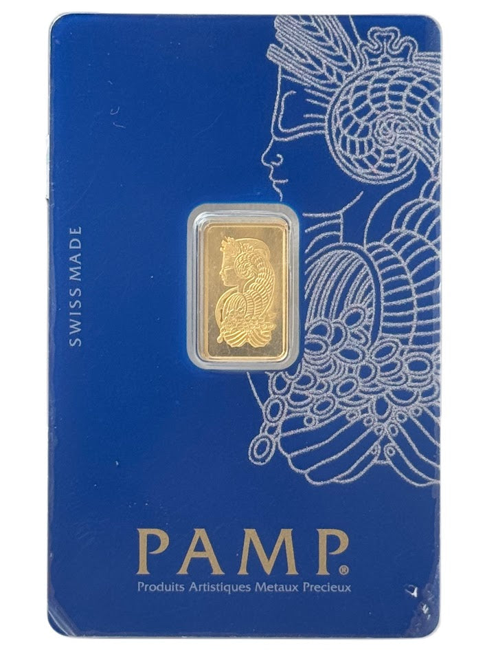 24K 2.5g PAMP Gold Bar