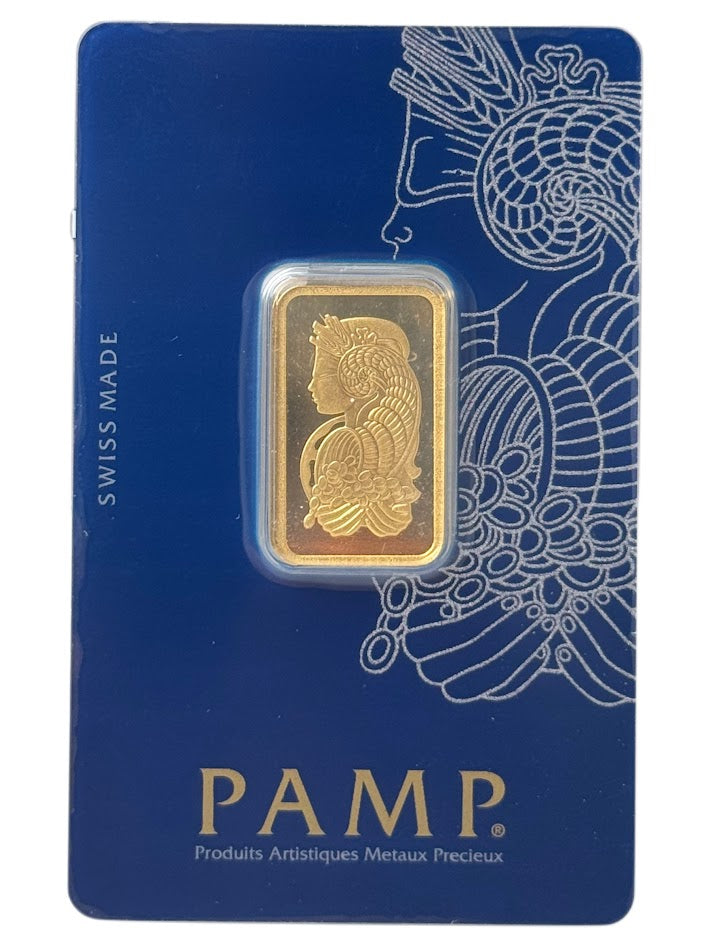 24K 10g PAMP Gold Bar