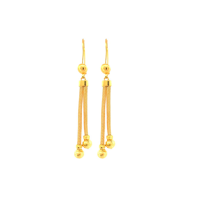 21K Gold Earrings 5.51g