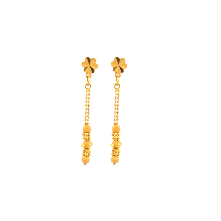 22K Gold Earrings 2.87g
