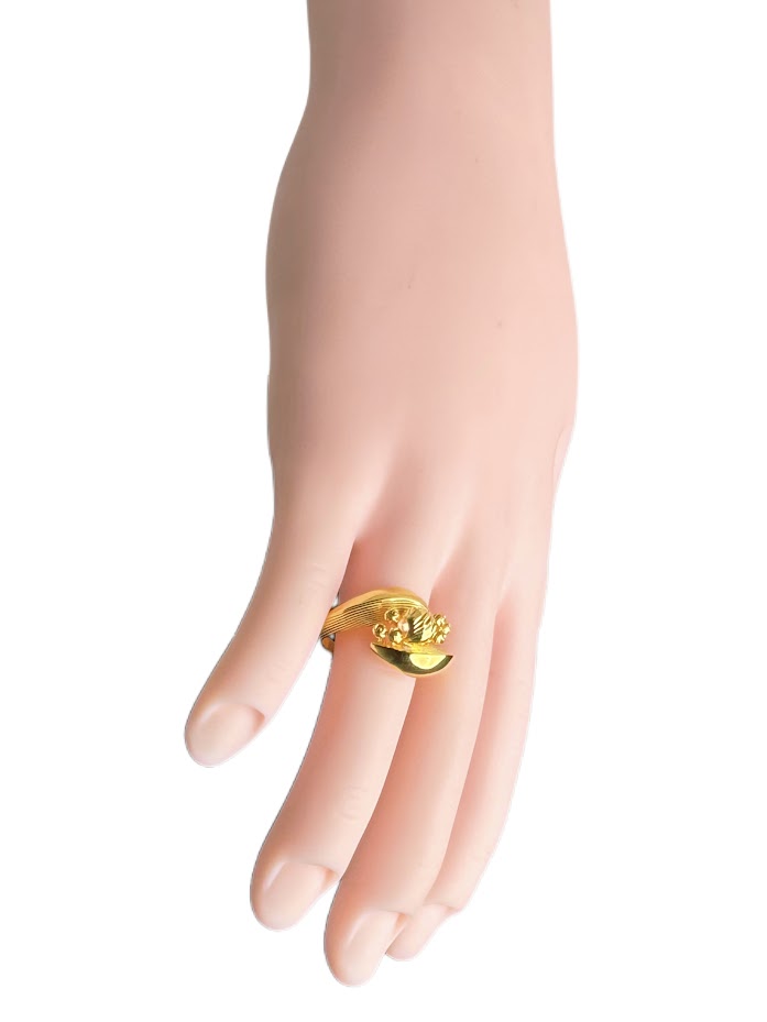 21K Gold Ring 4.35g