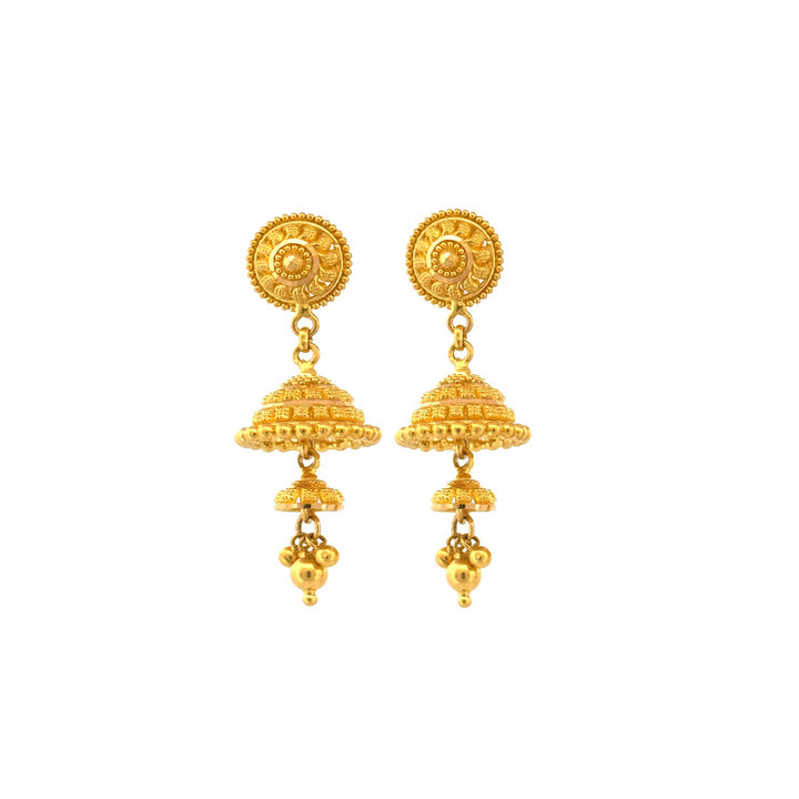 22K Gold Earrings 10.44g