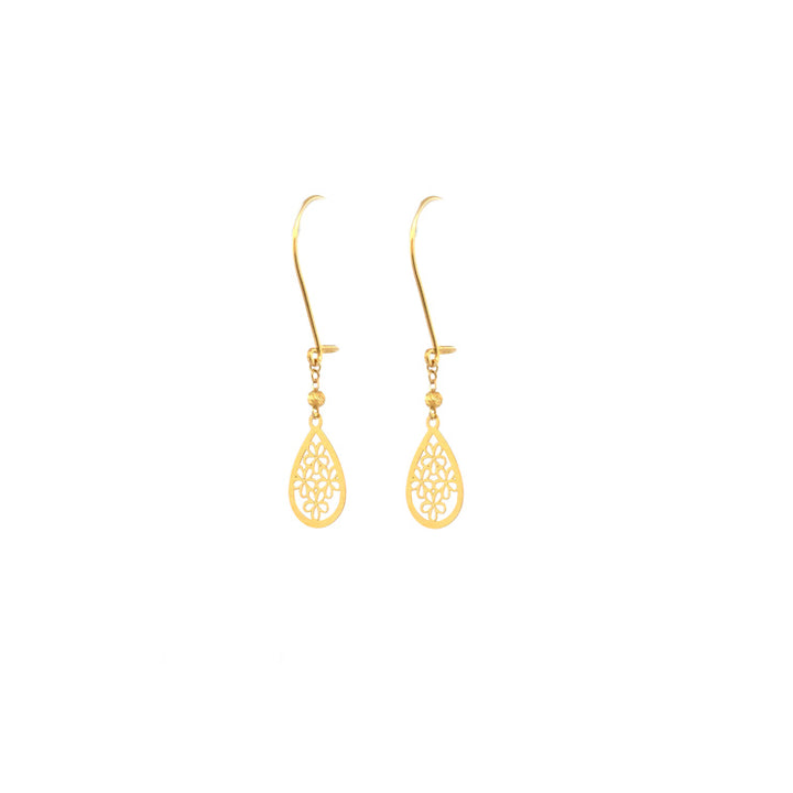 21K Gold Earrings 1.57g
