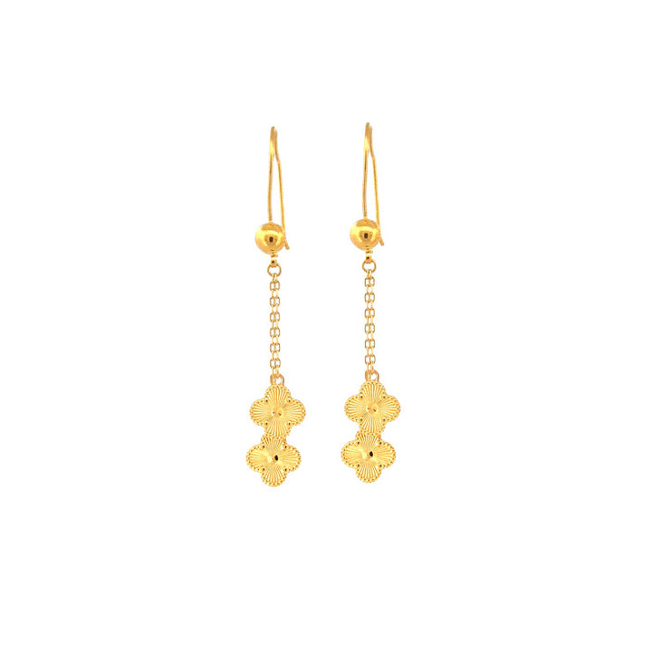 22K Gold Earrings 2.35g