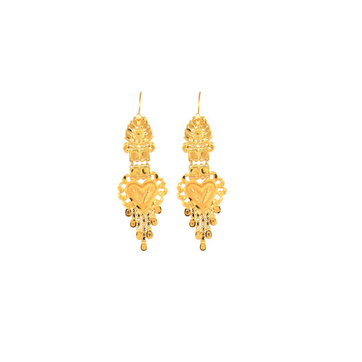 22K Gold Earrings 5.2g
