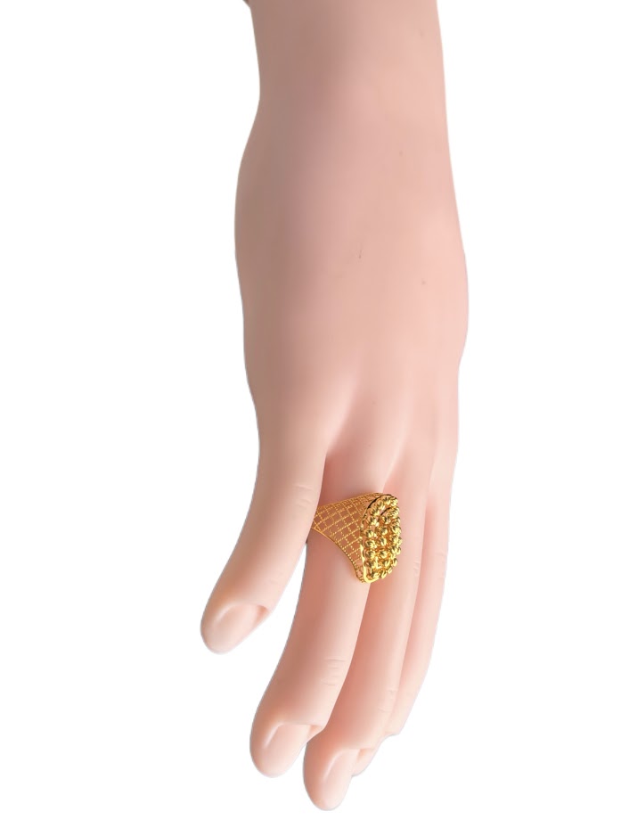 22K Gold Ring 3.86g