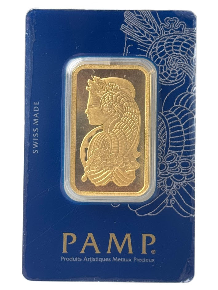 24K 31.103g PAMP Gold Bar