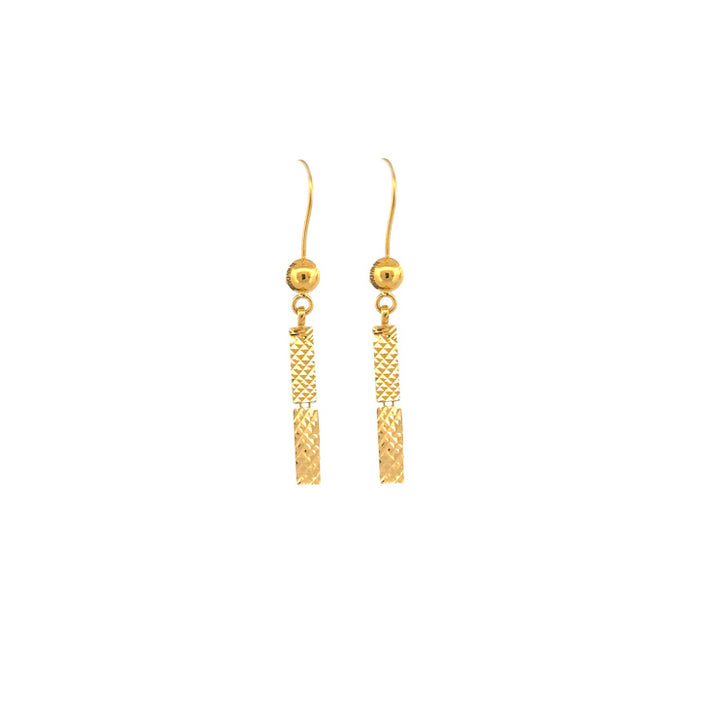 22K Gold Earrings 2.3g
