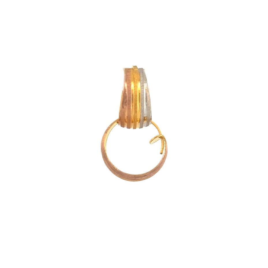 22K Gold Earrings 2.81g