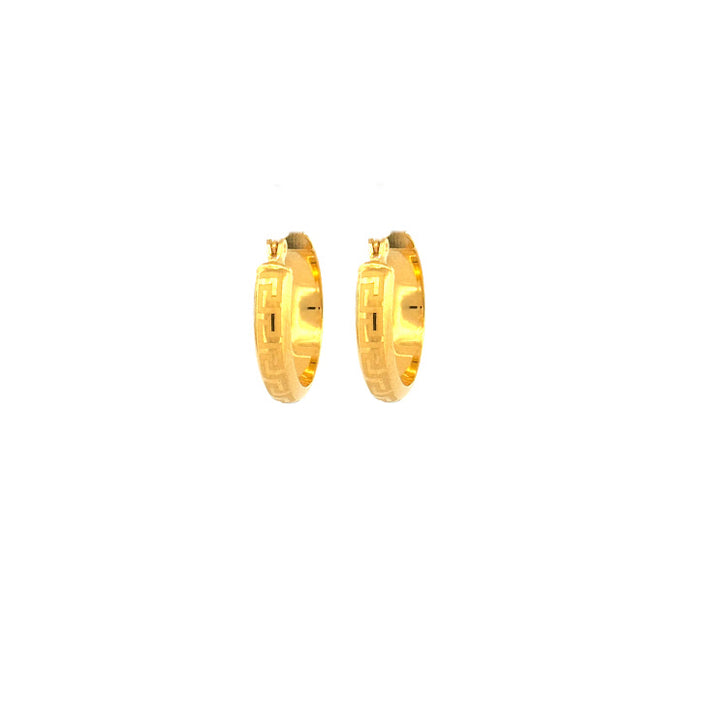 21K Gold Earrings 2.48g