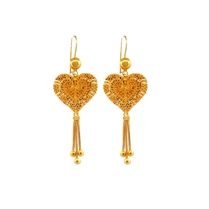 22K Gold Earrings 11.3g