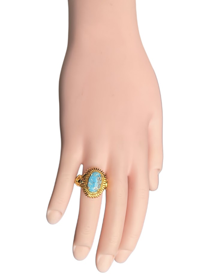 22K Gold Ring 6.32g