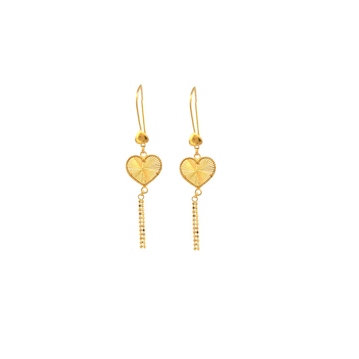 22K Gold Earrings 5.4g