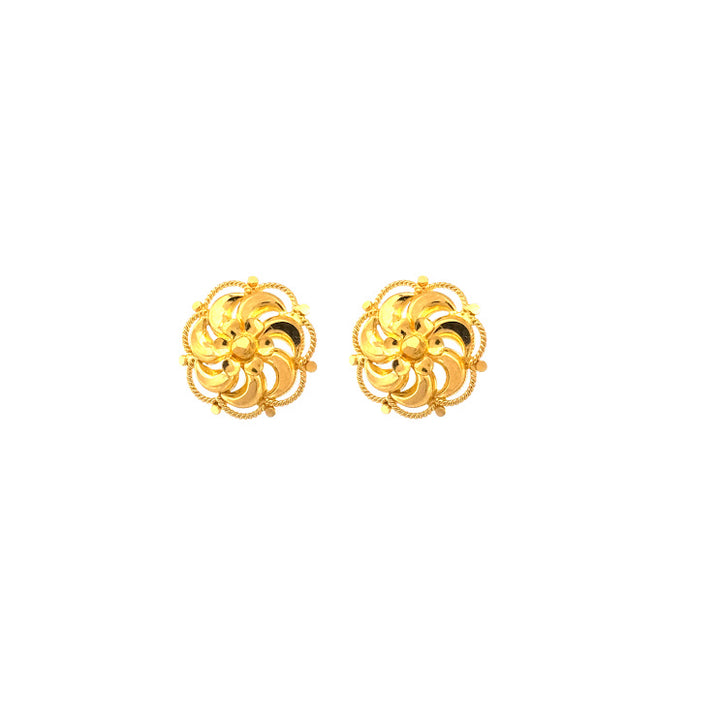 22K Gold Earrings 3.6g