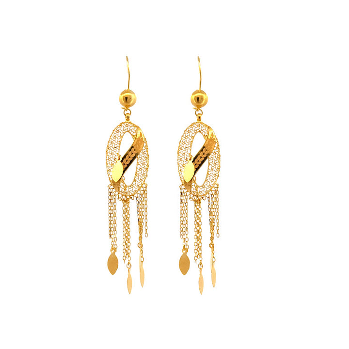 22K Gold Earrings 7.09g