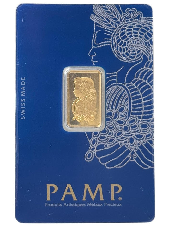 24K 5g PAMP Gold Bar