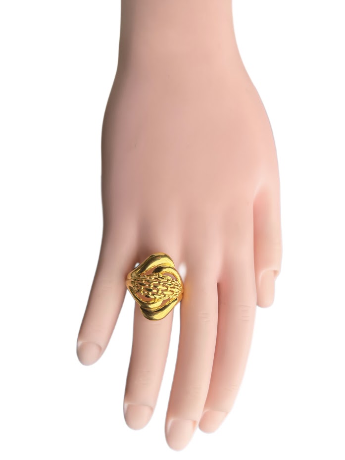 21K Gold Ring 3.28g