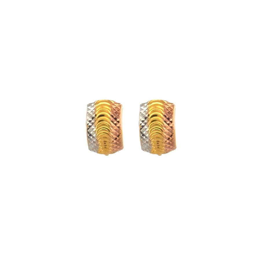 22K Gold Earrings 2.51g
