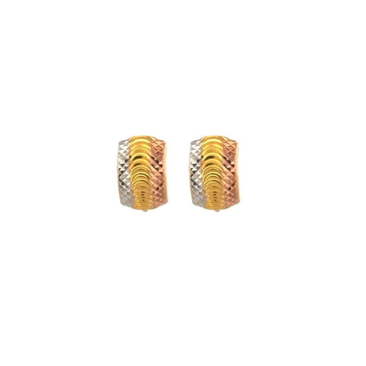 22K Gold Earrings 2.51g