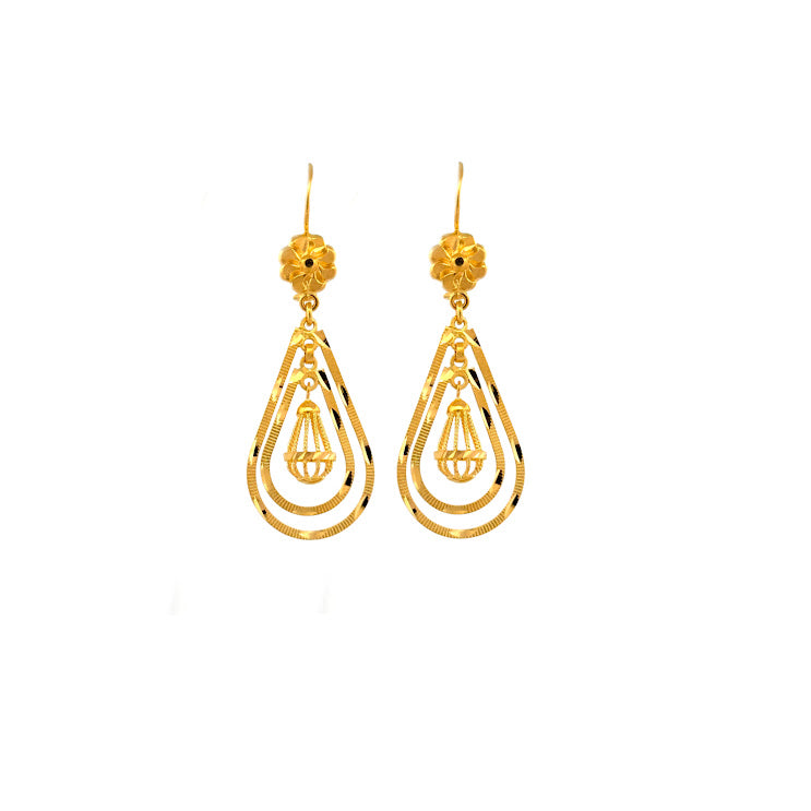 22K Gold Earrings 5.95g