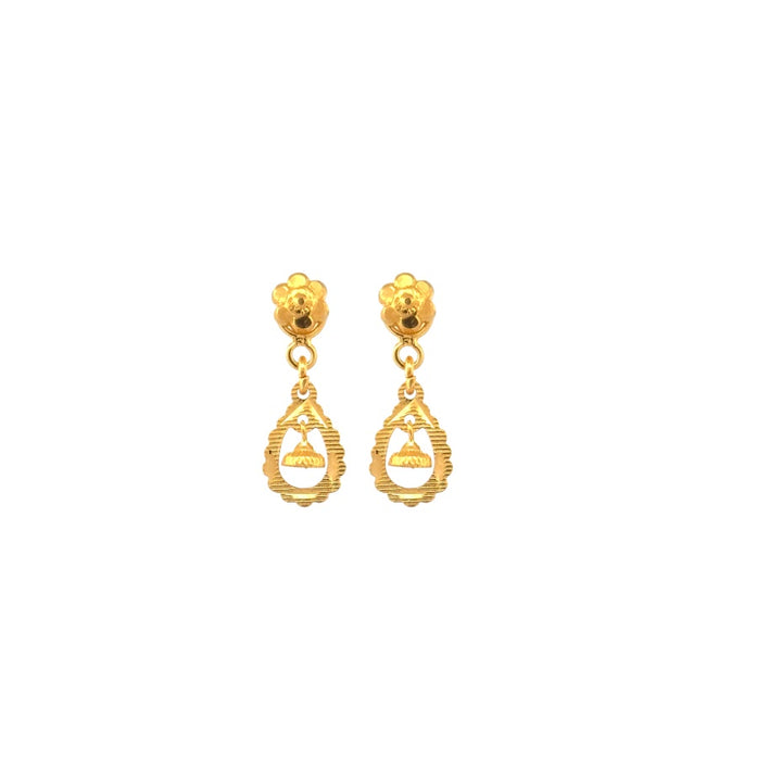22K Gold Earrings 1.84g