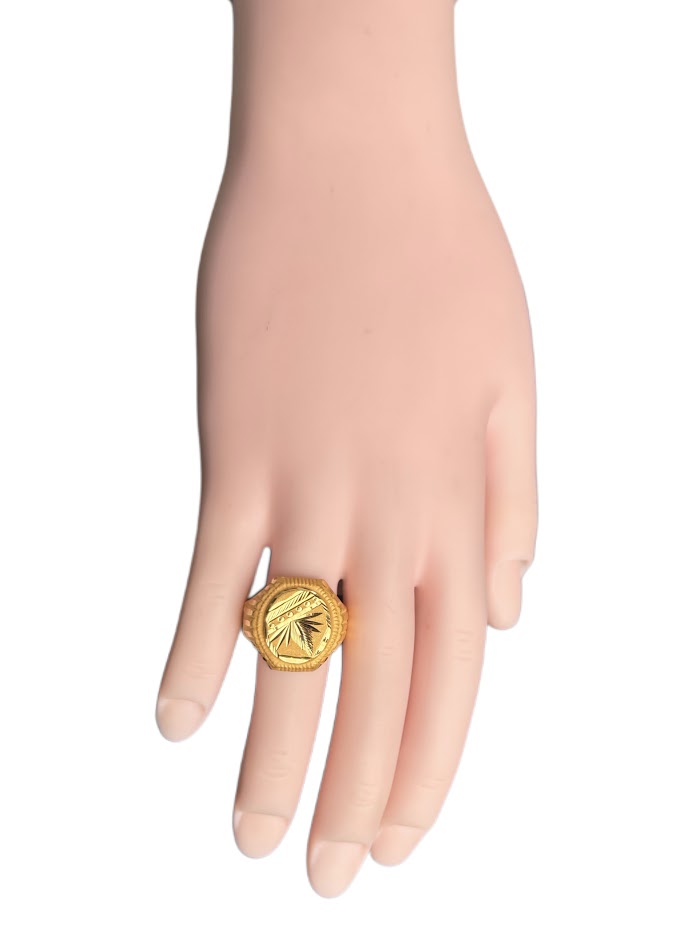 22K Gold Ring 3.27g