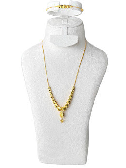 22K Gold Necklace & bracelet 15.38g