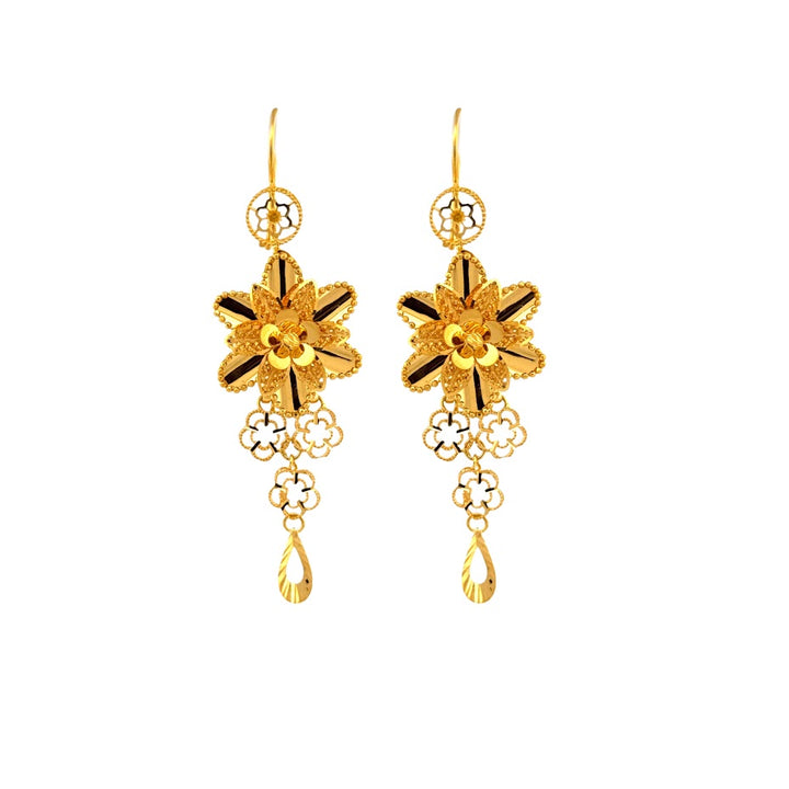 22K Gold Earrings 11.47g