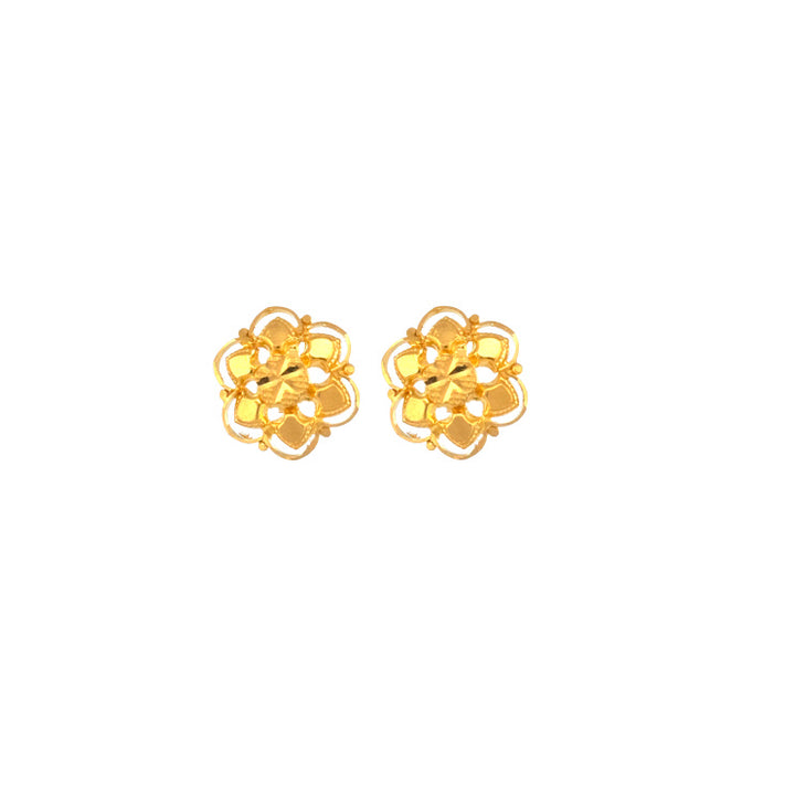 22K Gold Earrings 3.39g