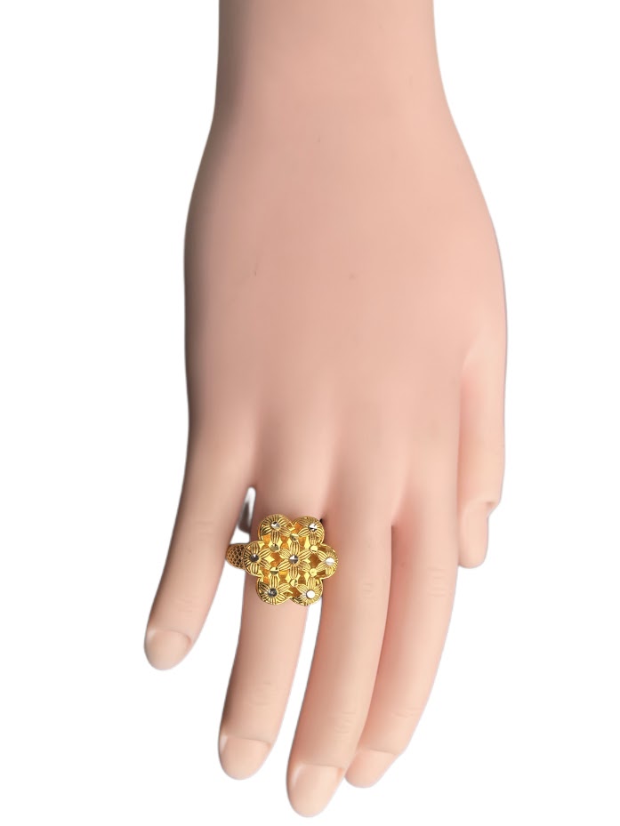 18K Gold Ring 3.62g