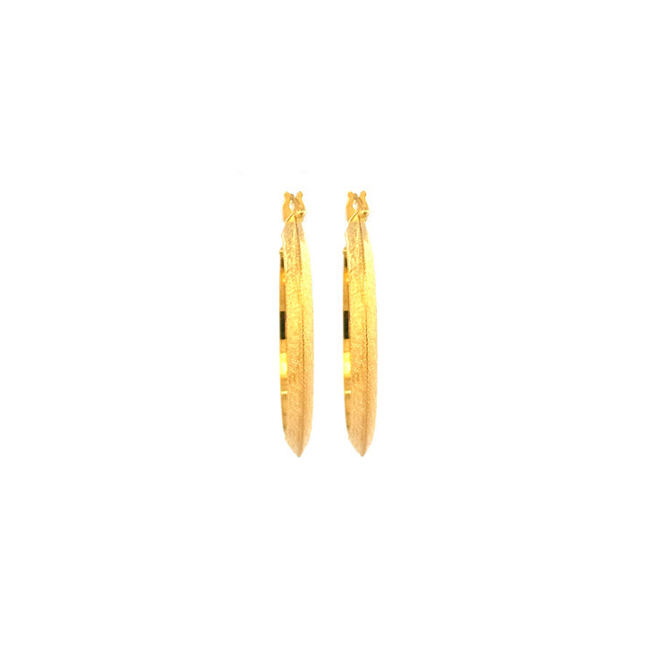 21K Gold Earrings 2.75g