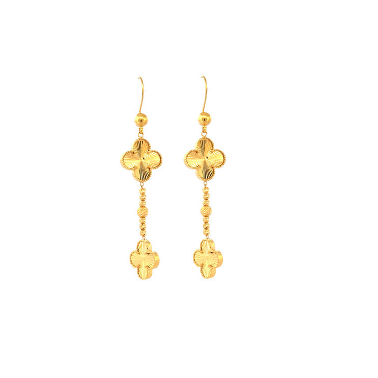 21K Gold Earrings 9.69g