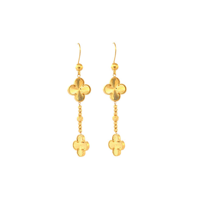 21K Gold Earrings 9.69g