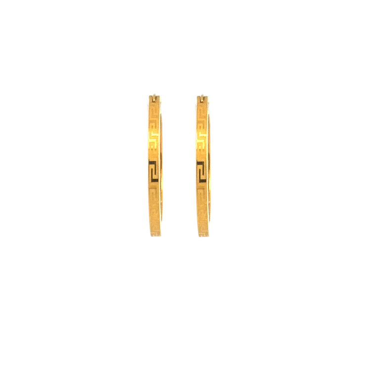 21K Gold Earrings 3.03g