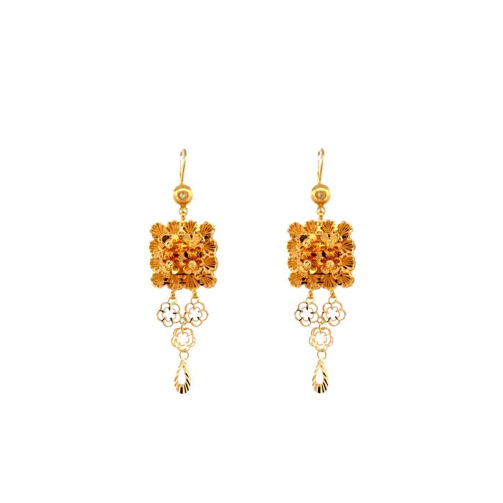 22K Gold Earrings 10.18g