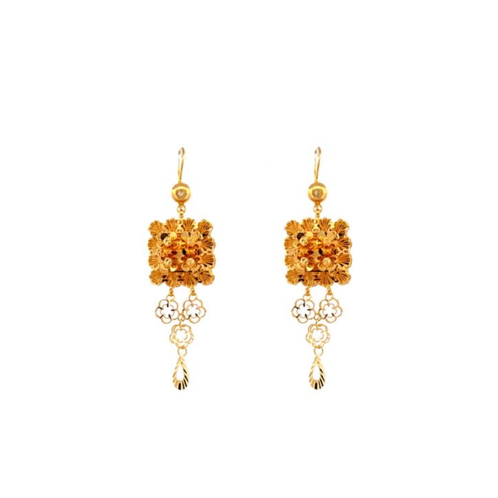 22K Gold Earrings 10.18g