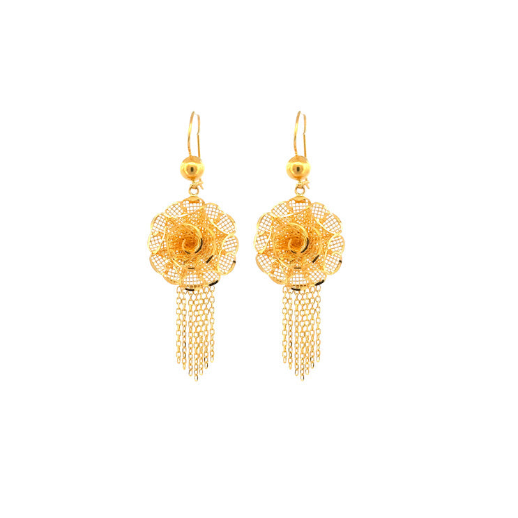22K Gold Earrings 10.2g